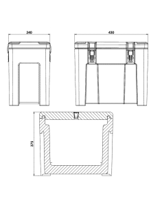 Contenedor intravenoso - Líquidos 13 lt - Desde -30°C a... 2
