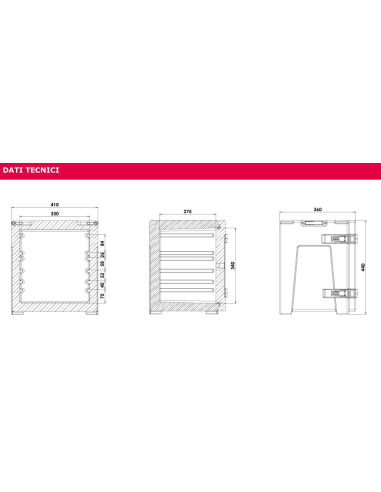 Contenedor intravenoso - Capacidad 30.5 lt -...