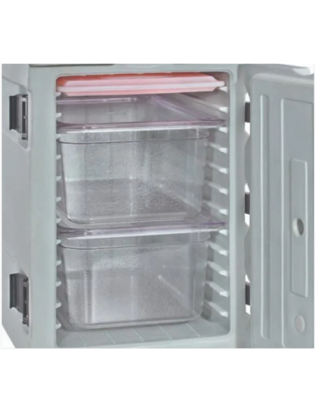 Contenedor isotérmico - Capacidad 90 lt - De -30° C a +100 °C - cm 44 x 66,5 x 65 h