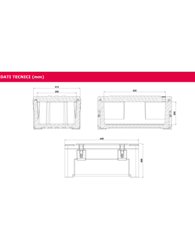 Isothermal container - Capacity 39 liters -...