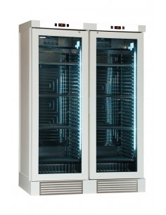 Refrigerator wine - White - Double temperature -cm 129.5...