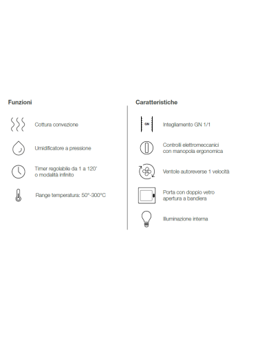 Electric oven - N. 10 x GN 1/1 - cm 83.3 x 78 x...