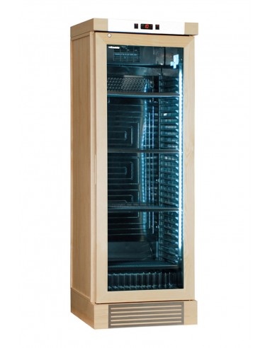 Wine fridge - Ash color - Double temperature - Cm 65.5 x 63.5 x 188 h