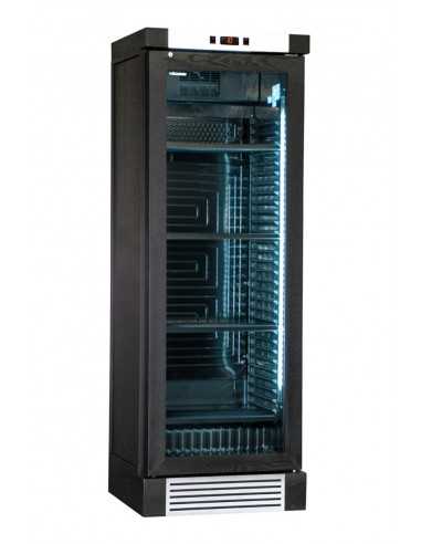 Wine fridge - Color Black - Double temperature - Cm 65.5 x 63.5 x 188 h