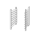 Trestle rack - 8 trays