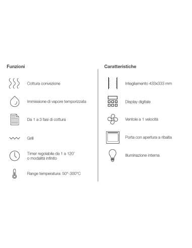 Horno eléctrico - N. 4 x cm 43.3 x 33.3 - cm...