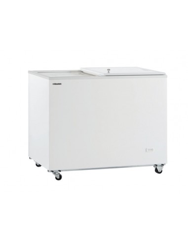 Horizontal freezer - Capacity lt 410 - Cm 130.5 x 63.5 x 92h