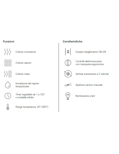 Horno eléctrico - N. 5 x GN 1/1 - cm 90.5 x 84.5 x 73h 2