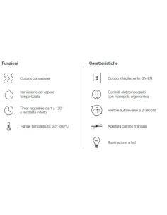 Horno eléctrico - N.5 x GN 1/1 - cm 90.5 x 84.5 x 73 h 2