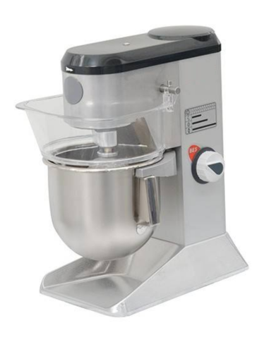 Planetary mixer - Capacity 5 lt - Monophase - cm 26.6 x 41.6 x 48.7 h