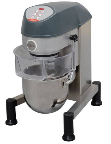 Planetary mixer -Capacity 10 lt - Monophase - cm 45.5 x 60.6 x 70 h