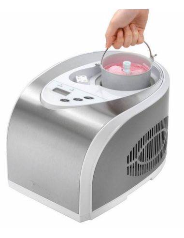 Ice cream machine - Capacity 1.4 lt - cm 21 x...