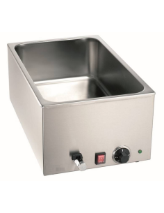 Baño eléctrico - N. 1 x GN1/1 h150mm - Grifo - cm 59 x 34...