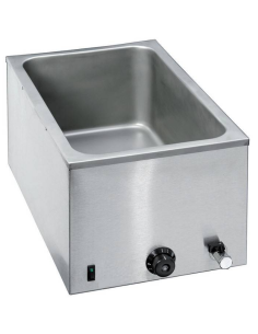 Bagnomaria elettrico - Vasca GN1/1 h 20 cm - Rubinetto -...