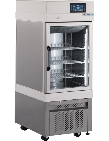 Refrigerador medicamentos - N.1 puerta de cristal - Capacidad 120 lt - cm 46 x 64 x 140 h