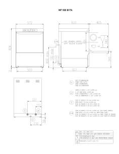 Dishwasher - Basket cm 50 x 50 - cm 57.2 x 63.3 x 80.4h 2