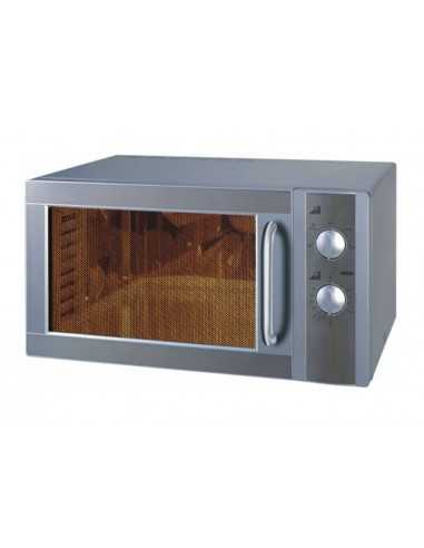 Microonde - Piatto girevole - Capacità lt 25 - Manuale + grill - cm 51 x 42.7 x 28.3 h