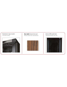 Wine fridge - Color walnut - Temperature +/+18°C - cm... 2
