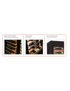 Expositor de vino - Temperatura +2 + 20°C - cm 59.5 x 55... 2