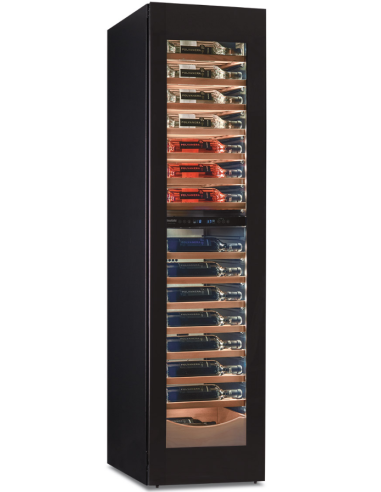 Refrigerated display case for wine - Double...