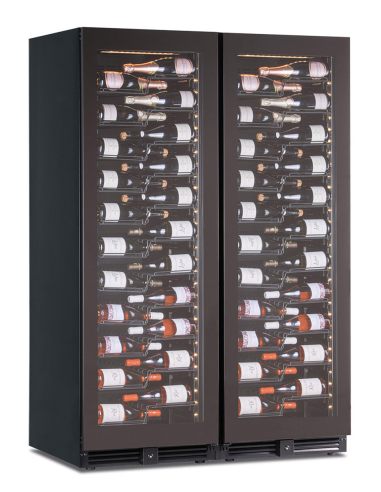 Expositor de vinos - Multi temperatura - cm 121 x 69 x 180 h
