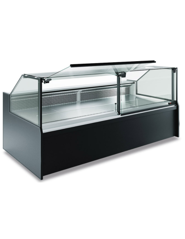 Food Bank - Ventilate - Straight Glass - cm 256 x 120 x 128 h