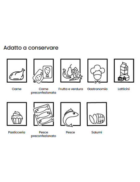 Armadio congelatore - Capacità lt 700 - cm 71 x 80 x 203 h
