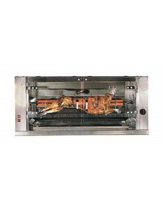Girarrosto large - Elettrico - N° 1 spada - Carne kg 15 -...