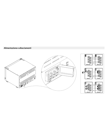 Electric oven - N. 4 x cm 60x40 - cm 83 x 83 x57h