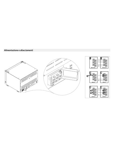 Electric oven - N. 4 x cm 60x40 - cm 83 x 83 x57h
