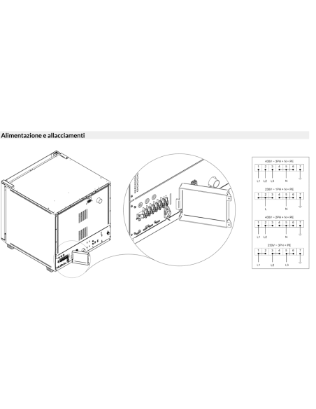 Electric oven - N. 10 x GN 1/1 or 60 x 40 cm - cm 85 x 91.5 x115h