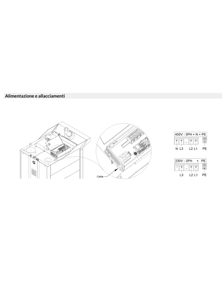 Electric oven touch - N.18x cm 60 X80 - cm 130 x 168 x 250h