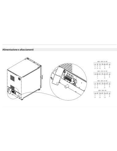 Forno elettrico - N.10 x cm 40x60/66x46 - cm 80...