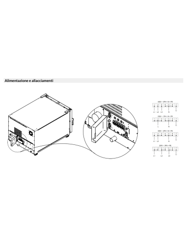 Electric oven - N.5 x cm 40x60/66x46 - cm 80 x...