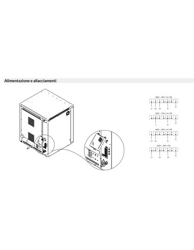 Gas oven - N.10 x cm 40x60/66x46 - cm 100x 99x...