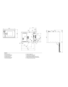 Toque el horno de gas - N.6 x cm 40x60/66x46 - cm 100x... 2