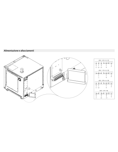 Forno gas touch - N.4 x cm 40 x 60/46x66 - cm...