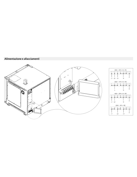 Touch gas oven - N.4 x cm 40 x 60/46x66 - cm 85 x 93 x 78 h