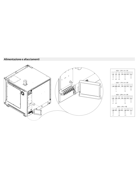 Forno gas touch - N. 6 x cm 40 x 60/46x66- cm 85 x 93 x 94 h