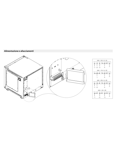 Forno elettrico touch - N. 4 x cm 40 x 60/46x66...