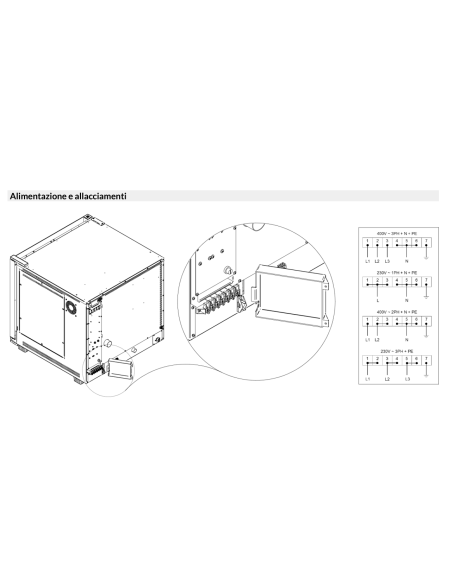 Electric oven - N.20 x GN 1/1 or n.10 x GN 2/1 - cm 92 x 101 x 115 h