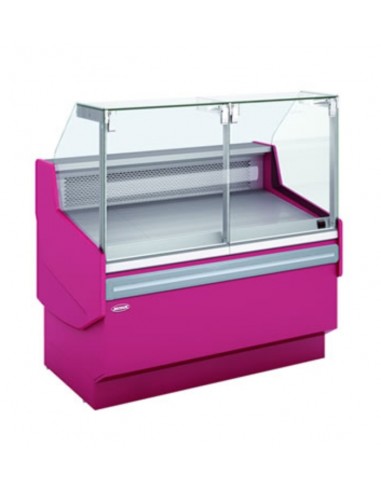 Butcher's Bench - Ventilated - Straight Glass - cm 105.5 x 121.5 x 123 h