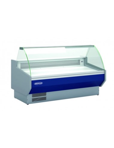 Food bank - Ventilate - Curved glass - cm 202.5 x 110 x 123 h