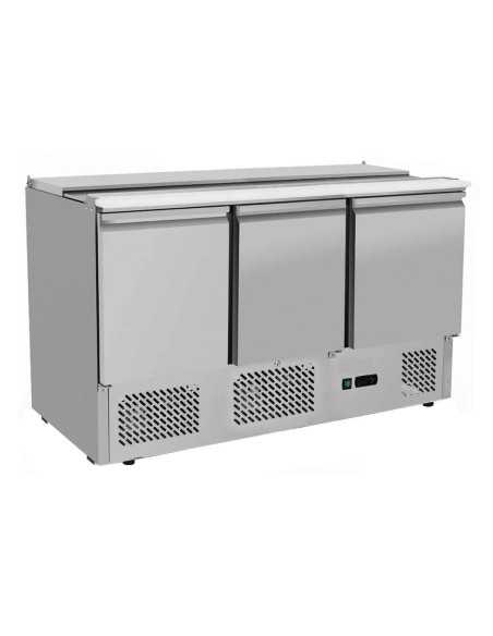 Pizza counter 3 door - cm 136.5 x 70 x 95 h Pizza counter 3 door - cm 136.5 x 70 x 95 h