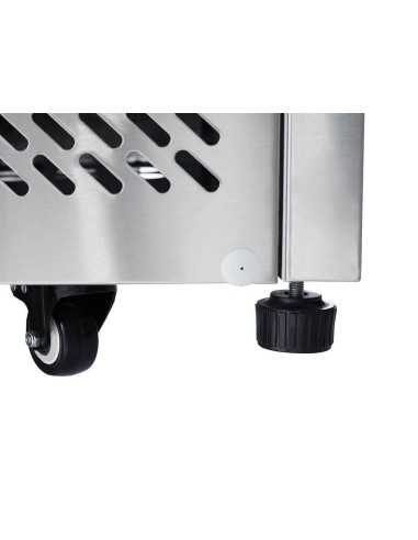 Banco pizza 3 porte - Vetrina - cm 138 x 70 x 110.5 h