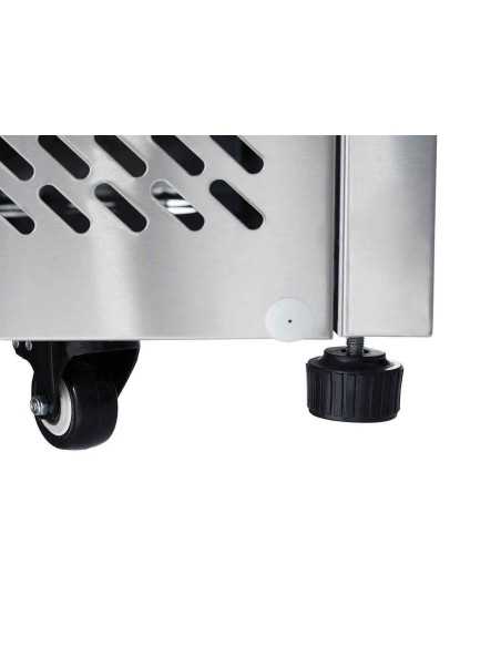 Banco pizza 3 porte - Vetrina - cm 138 x 70 x 110.5 h Banco pizza 3 porte - Vetrina - cm 138 x 70 x 110.5 h