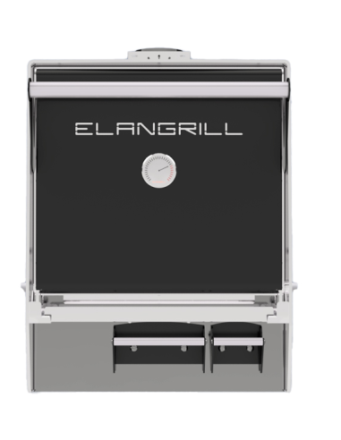 Carbonella oven - N. 2 adjustable stainless...