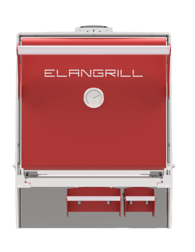 Forno a carbonella - N. 2 griglie inox regolabili - cm 50 x 72.3 x 79.1 h