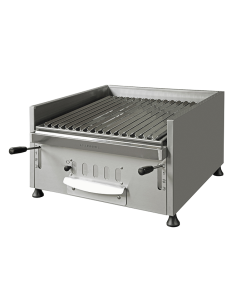 Professional gas lava stone grill, ideal for meat and...