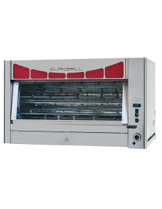 Girarrosto planetario a gas - N. 84 Polli - Aste 8+4 - cm...